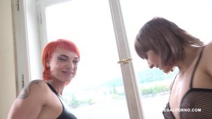 Lola Shine & Kessie Shy - battle between two whores & black bulls Part 1 IV089 screenshot