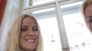 Caroline De Jaie & Rebecca Sharon - anal fisting for two whores who like to play sex game Part 1 IV100 screenshot