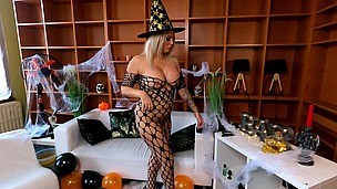 Nasty Anal Halloween for Louise Lee with Piss in mouth, Piss in Ass, Milk Puke, Ass rimming EXTREME CONTENT screenshot