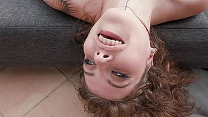 Anal lover Eden Ivy gets hardcore dp treatment with drinks included screenshot