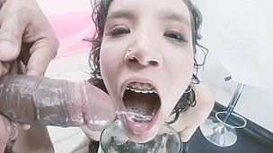 Piss in the mouth, anal fucked , ball deep, girl braces and Skinny teen ATP - AnalVids screenshot