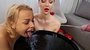 [WET] CRAZY WET GAMES Rebecca Sharon & Lady Gang, BGG, Piss in mouth & ass, anal speculum exploration - AnalVids screenshot