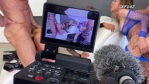 Behind the scenes #97, Monika Fox, Francys Belle, Emily Pink and others. More info in description XF190 - AnalVids screenshot