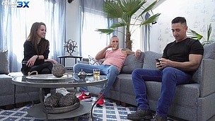 Threesome anal DP QuickFap 11m of Tiffany Rousso by Only3X Lost - AnalVids screenshot