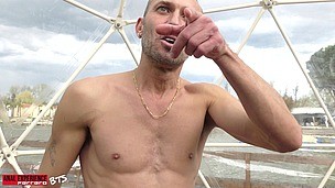 BTS of the scene: (WET) Nemesi gangbang first 5 on 1 DAP, DP, Pissing - AnalVids screenshot