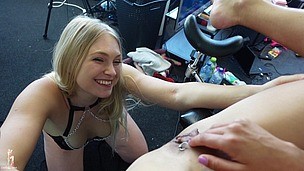 Lady Ana Involved in a lesbo threesome fisting party - AnalVids screenshot