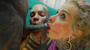 Watch Z-Filmz - Trans Dark Leaves first time porn with Heavily tattooed couple. ATM, Facial, - AnalVids Trans Dark Leaves first time porn with Heavily tattooed couple. ATM, Facial, - AnalVids screenshot