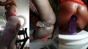 Sweet Monika Fox In So Sexxxy Outfit Play With Huge Dildo, Masturbating, Squirting And Show Prolapse - AnalVids - AnalVids screenshot