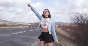 Hitch-hiking, 6on1, Nuria Millan, BWC, ATM, Balls Deep Anal, DAP, Deepthroat, Gapes, ButtRose, Cum in Mouth, Swallow GIO2723 - AnalVids screenshot