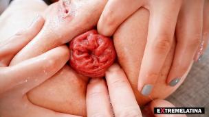 EXL-30: Amazing Skinny Babe has a Beautiful Rosebutt and Self-Fists her Asshole! ExtremeLatina Full Scene EXL-030 - AnalVids screenshot