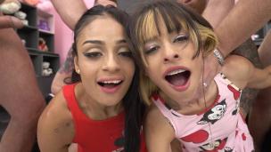 Angels of Hardcore 5on2 Zoe Breiny & Mells Blanco Anal Fisting/DP/DVP/DAP - AnalVids screenshot