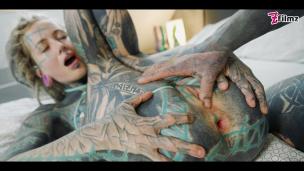 Watch Z-Filmz - Tattoo girl Anuskatzz get fucked balls deep in her ass - AnalVids Tattoo girl Anuskatzz get fucked balls deep in her ass - AnalVids screenshot