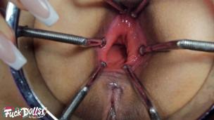 [PART 2] ASSHOLE LIMITS! Jureka Del Mar ass stretched to the LIMITS, FARTS the recycled Milk Spew and drinks & PVKES it again! Most FUCKED-UP PORN EVER!! - AnalVids screenshot