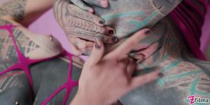 Watch Z-Filmz - Tattooed babe goes hard with the strap until the inked slut squirts - AnalVids Tattooed babe goes hard with the strap until the inked slut squirts - AnalVids screenshot