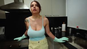 Maid Has Big Boobs! - AnalVids screenshot