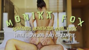 Watch Monika FoXXX Production - Monika Fox Romantic Homemade Anal Fuck With Blowjob And Creampie - AnalVids Monika Fox Romantic Homemade Anal Fuck With Blowjob And Creampie - AnalVids screenshot