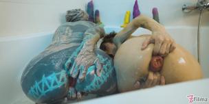 Watch Z-Filmz - Extreme Fisting &Prolapse in Bathtub - Massive Squirt & ATM Play - AnalVids Extreme Fisting &Prolapse in Bathtub - Massive Squirt & ATM Play - AnalVids screenshot