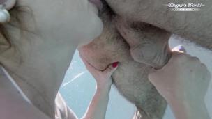 All Natural MILF Julia North Underwater Anal in the pool (1080) - AnalVids screenshot