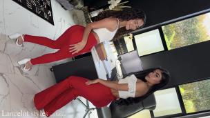 Andrea frank and Baby akira take two BBCs in their big asses. - AnalVids screenshot
