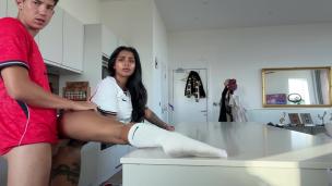 Watch Yasmina-Brady - I FUCKED MY BUSTY HINDU WIFE ON THE COUNTERTOP TO CELEBRATE ENGLAND'S WORLD CUP VICTORY—YASMINA KHAN - AnalVids I FUCKED MY BUSTY HINDU WIFE ON THE COUNTERTOP TO CELEBRATE ENGLAND'S WORLD CUP VICTORY—YASMINA KHAN - AnalVids screenshot