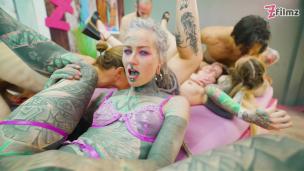 Watch Z-Filmz - Tattooed Orgy Madness - Massive Anal DP, Gapes & Cum Overload - AnalVids Tattooed Orgy Madness - Massive Anal DP, Gapes & Cum Overload - AnalVids screenshot