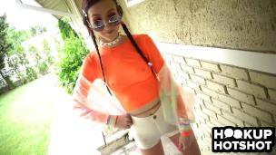 Watch HookUpHotShot - Collared Carmen Rae Destroyed By Savage Thrusts - AnalVids Collared Carmen Rae Destroyed By Savage Thrusts - AnalVids screenshot
